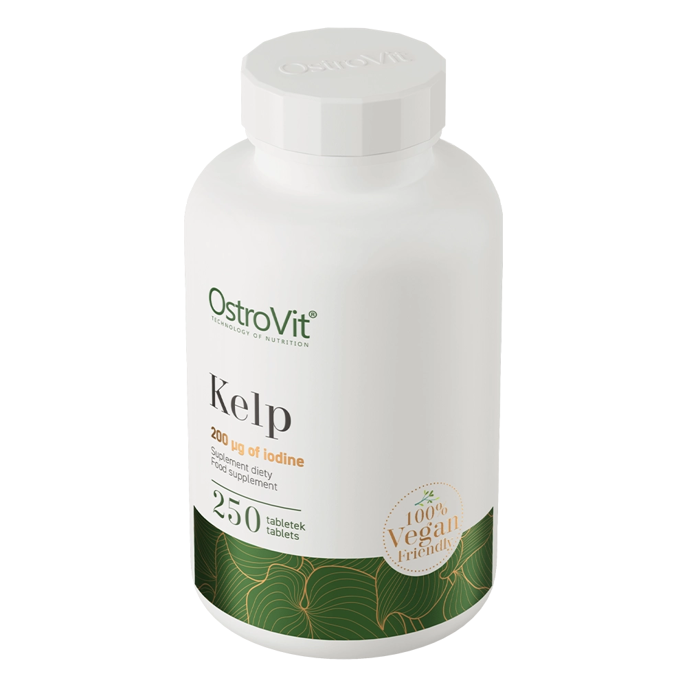 Kelp | Jodium | Zeewier | Vegan | 250 Tabletten | 200 mcg | OstroVit