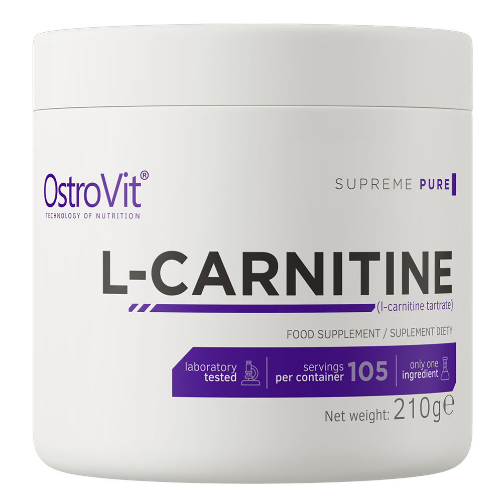 L-Carnitine | 210 g | Supreme Pure Natural | OstroVit