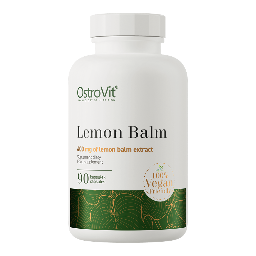 Lemon Balm VEGE – 90 vegan capsules, 400 mg | OstroVit