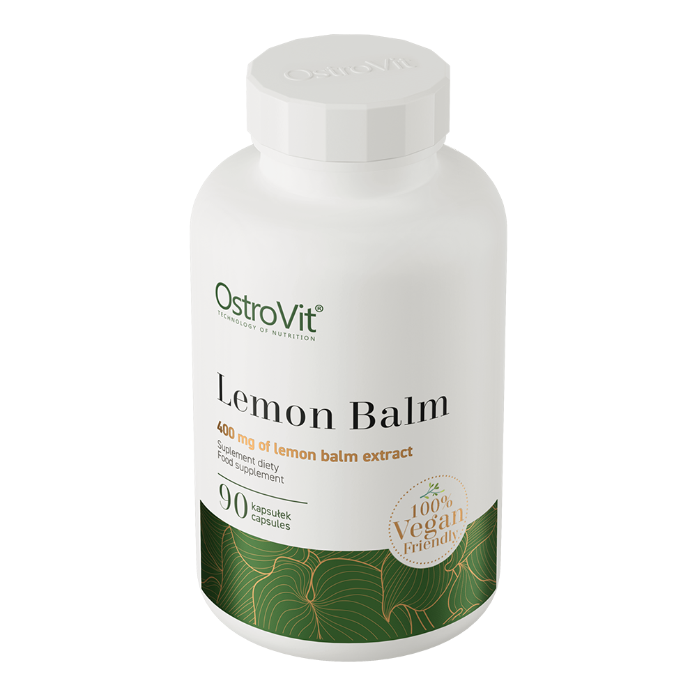 Lemon Balm VEGE – 90 vegan capsules, 400 mg | OstroVit