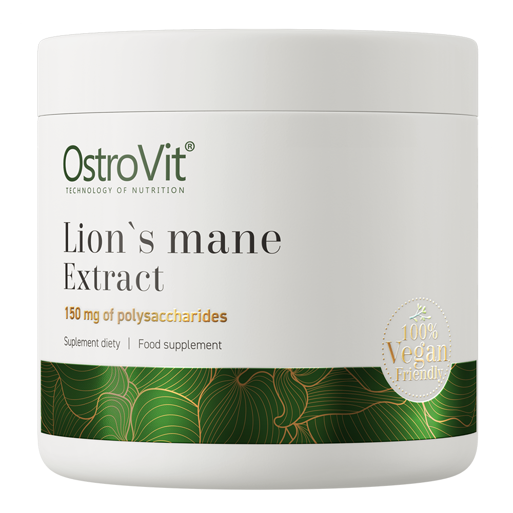 Lion's Mane Extract | Poeder | Vegan | 50 G | 100 SERVINGS | OstroVit