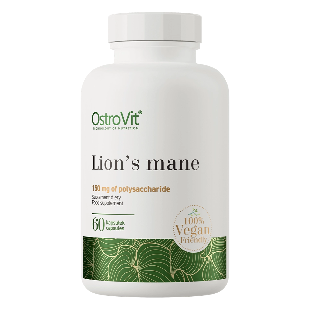 Lion’s Mane VEGE – 60 vegan capsules, 500 mg extract | OstroVit