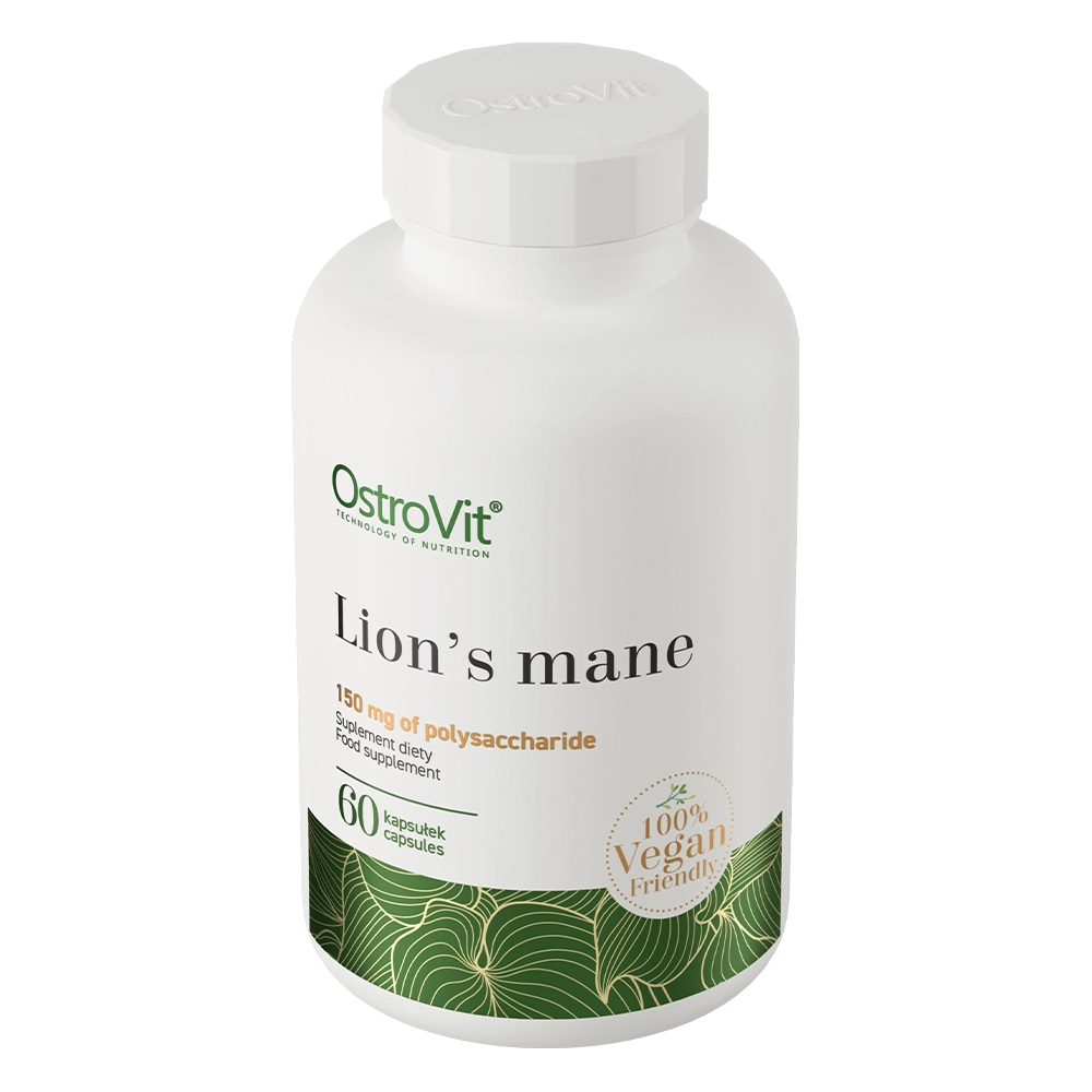 Lion’s Mane VEGE – 60 vegan capsules, 500 mg extract | OstroVit
