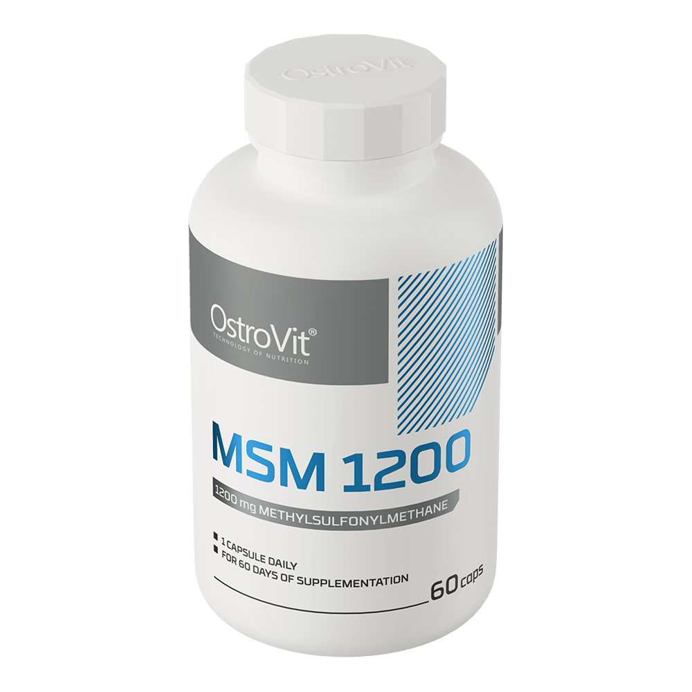 MSM 1200 mg – 60 capsules, Methylsulfonylmethaan | OstroVit