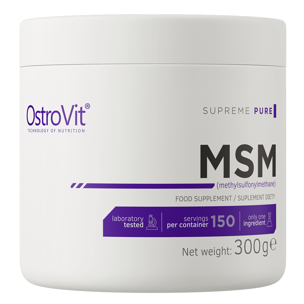 MSM | Methylsulfonylmethaan | Natural | Supreme Pure | 300 g | 150 Porties | OstroVit