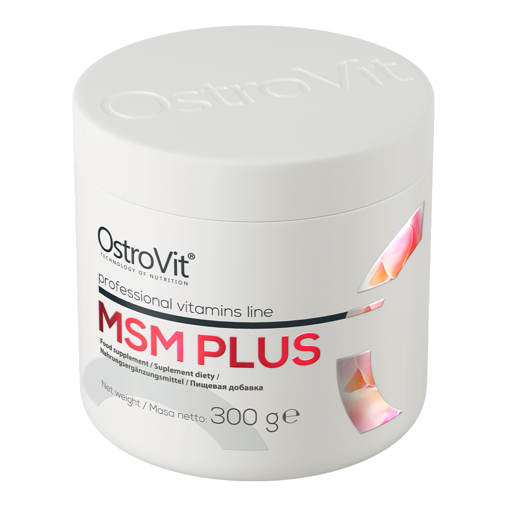 MSM poeder | Methylsulfonylmethaan | Glucosamine | Vitamine C | 150 Porties | Ostrovit