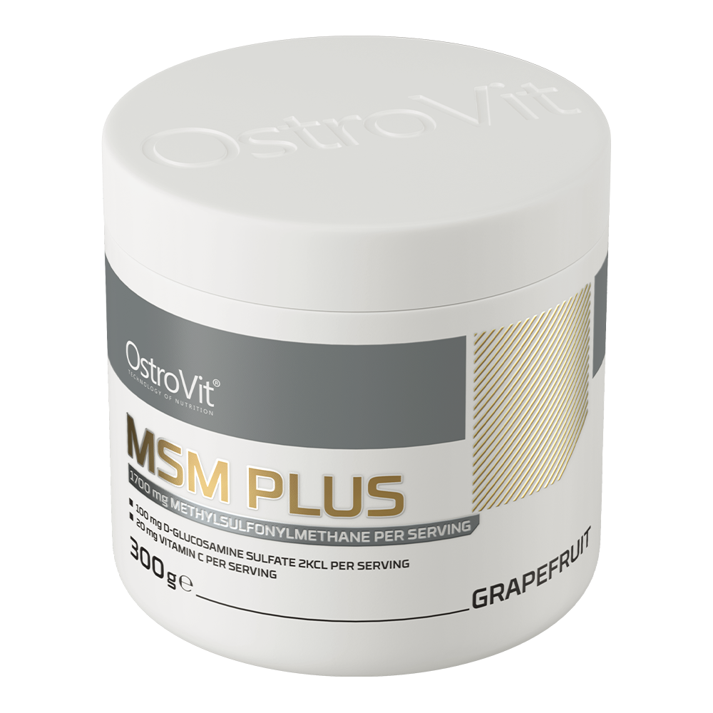 MSM Plus – 300 g, Grapefruit, 150 porties | OstroVit