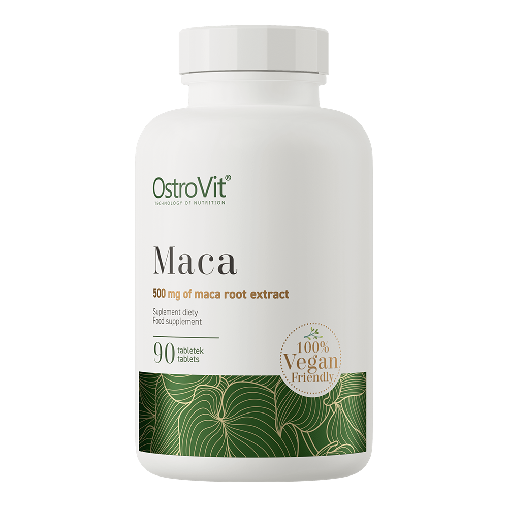 Maca VEGE – 90 tabletten, 500 mg extract (DER 10:1) | OstroVit