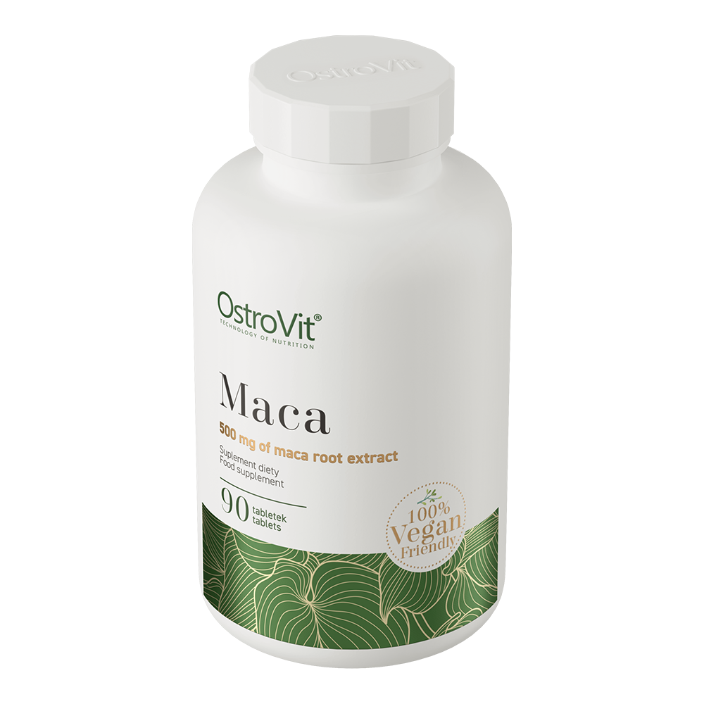 Maca VEGE – 90 tabletten, 500 mg extract (DER 10:1) | OstroVit