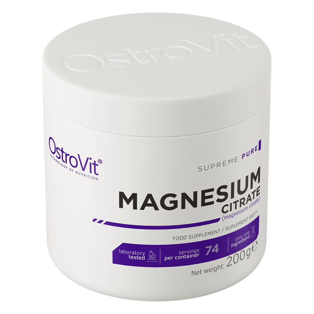 Magnesium Citraat | 200 g | Natural | OstroVit
