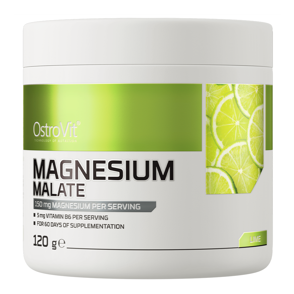 Magnesium Malaat | 120 g | Limoen | OstroVit