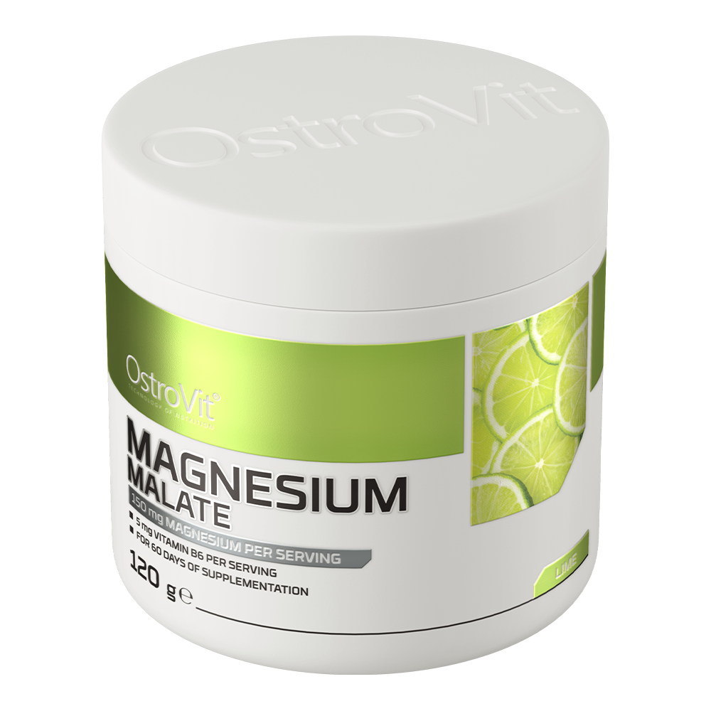 Magnesium Malaat | 120 g | Limoen | OstroVit
