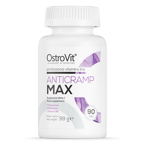 Anticramp Max – Magnesium & B6, 90 tabletten | OstroVit