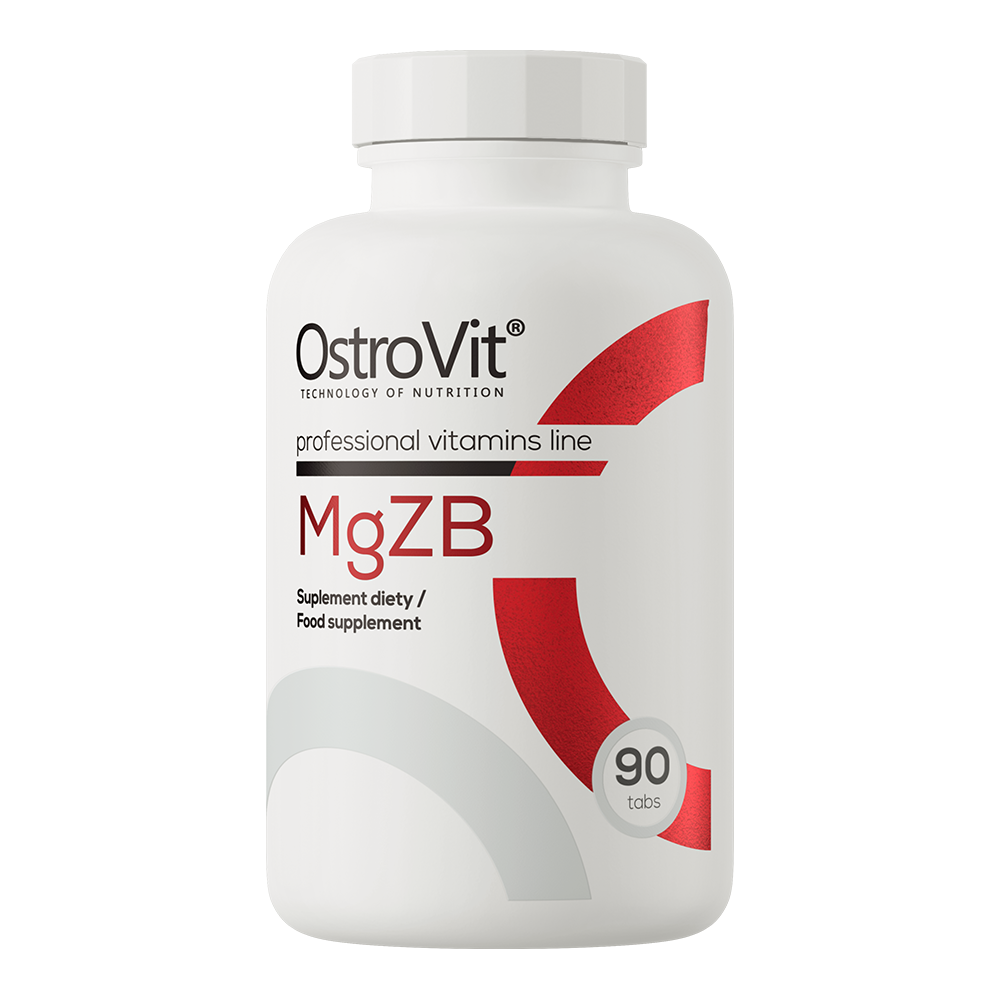 MgZB – magnesium, zink & B6 – 90 tabletten | OstroVit