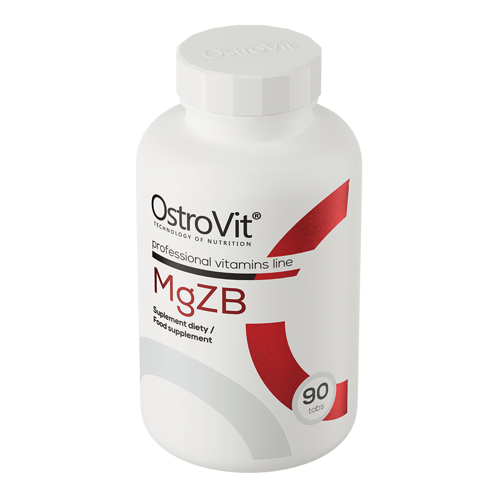 MgZB – magnesium, zink & B6 – 90 tabletten | OstroVit
