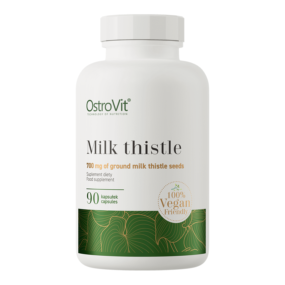 Mariadistel | 90 Capsules | 700 mg | Vegan | OstroVit