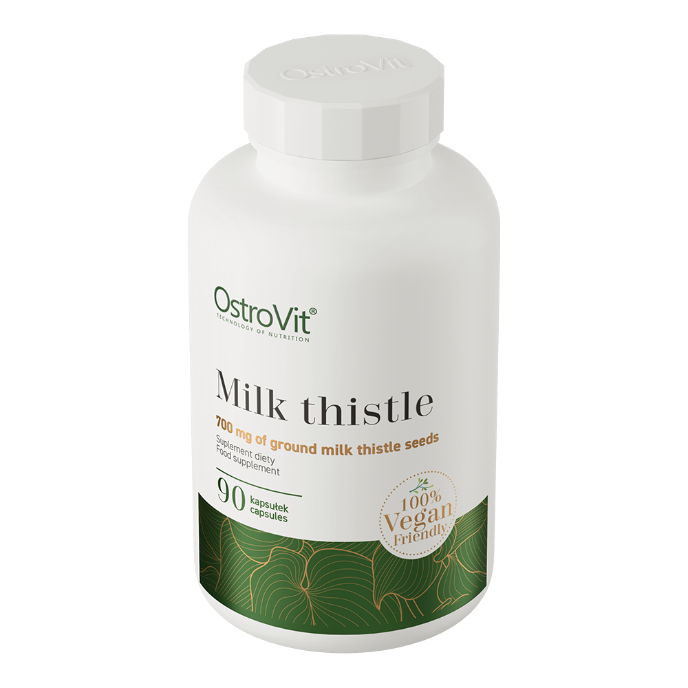 Mariadistel | 90 Capsules | 700 mg | Vegan | OstroVit
