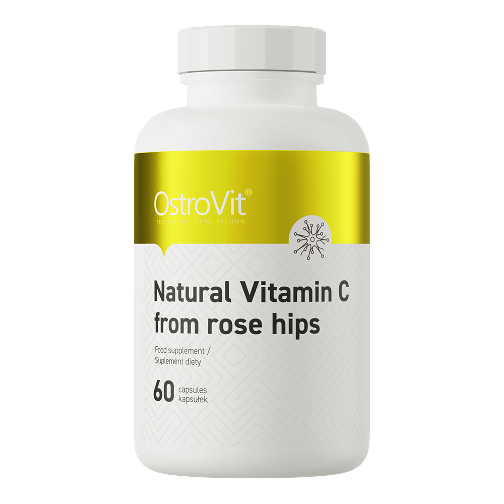 Vitamine C uit Rozenbottel, 700 mg - 60 Vegan Capsules
