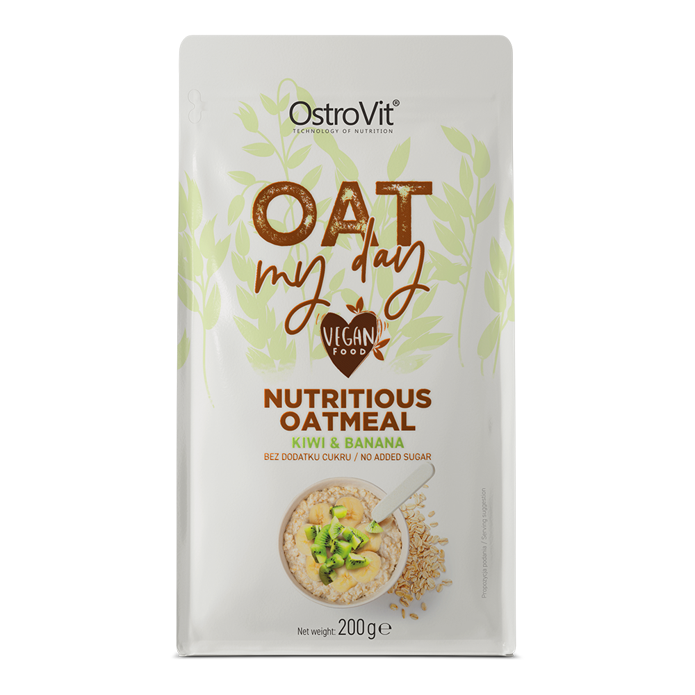 Oat My Day – 200 g - Kiwi & banaan, Rijk aan vezels | OstroVit