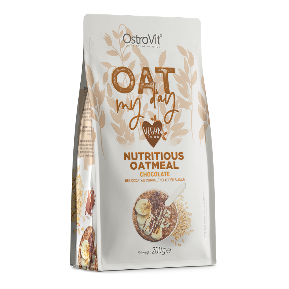 Oat My Day – 200 g - Chocolade, Rijk aan vezels | OstroVit