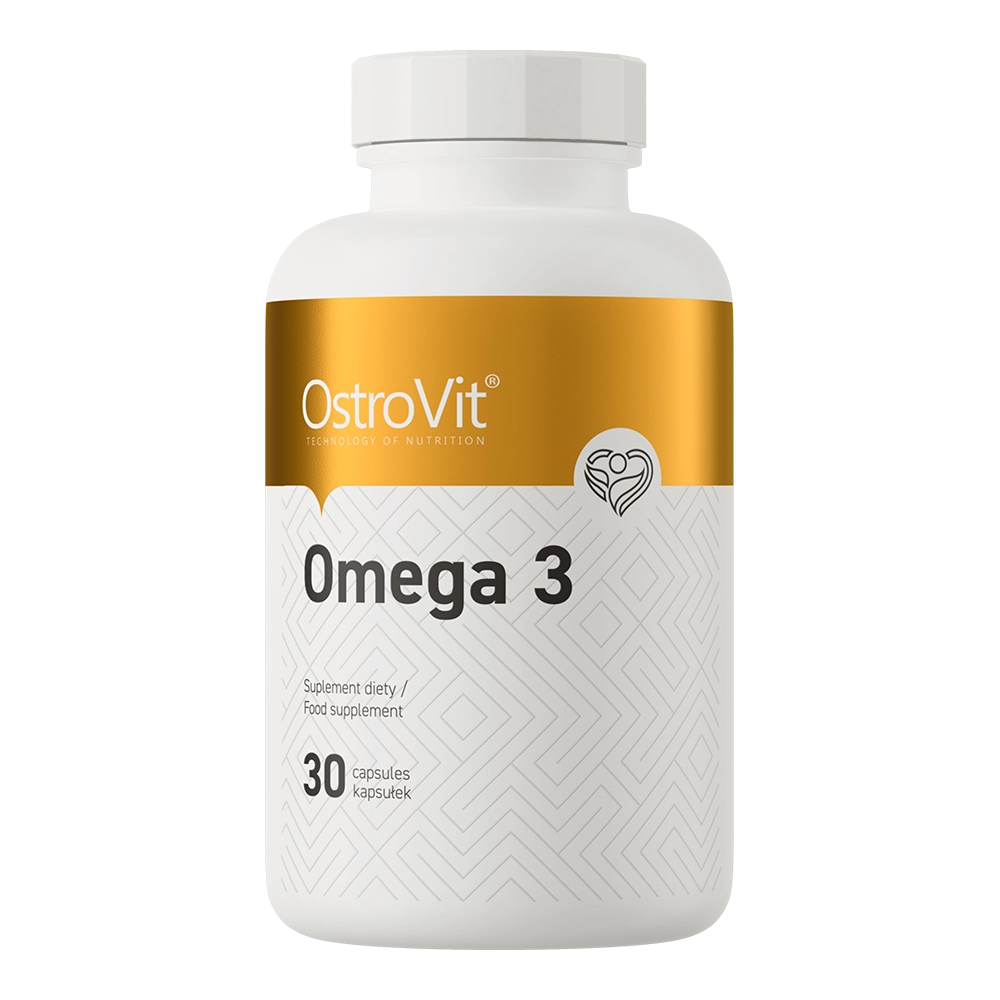 Omega 3 – 30 softgels - 1000 mg visolie, 300 mg EPA+DHA | OstroVit