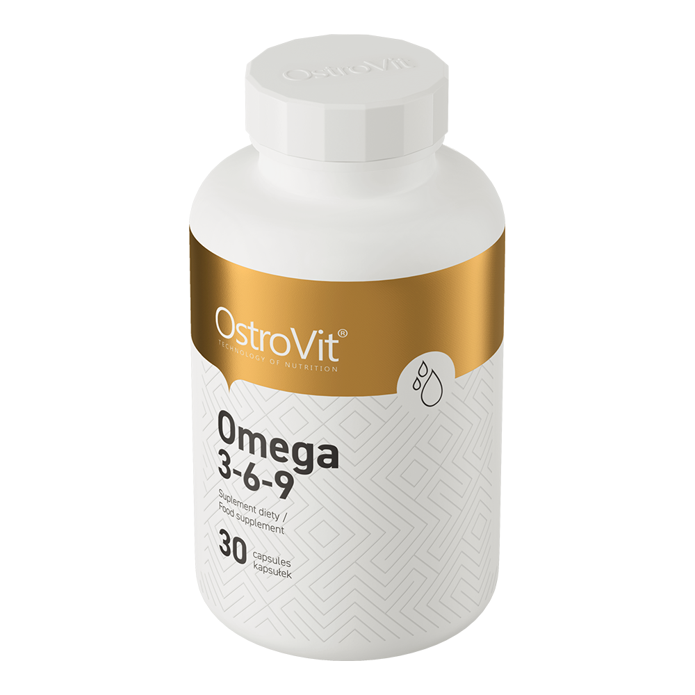 Omega 3‑6‑9 – 30 softgels, Met vitamine E | OstroVit