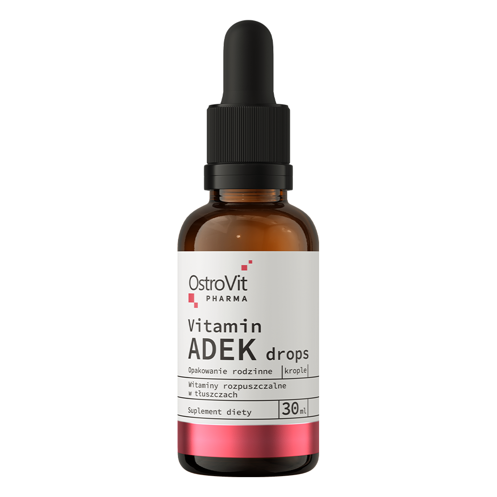 Vitamine A,D,E,K | ADEK | Druppels | 30 ML | 348 Porties | OstroVit