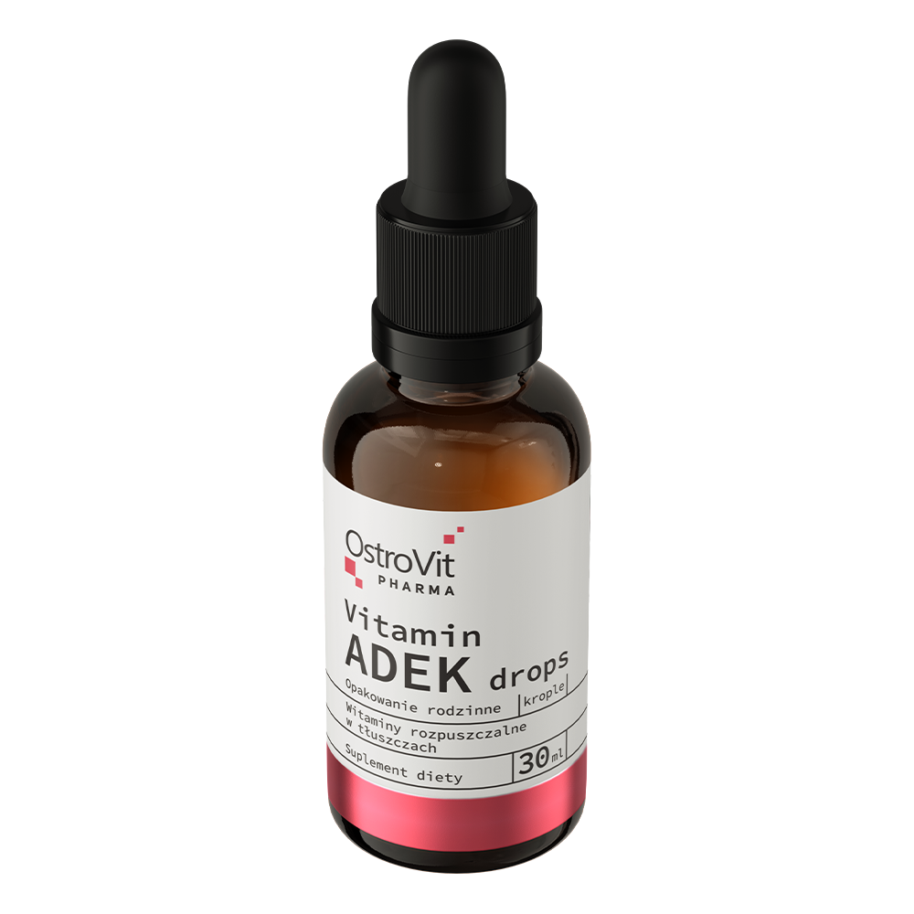 Vitamine A,D,E,K | ADEK | Druppels | 30 ML | 348 Porties | OstroVit