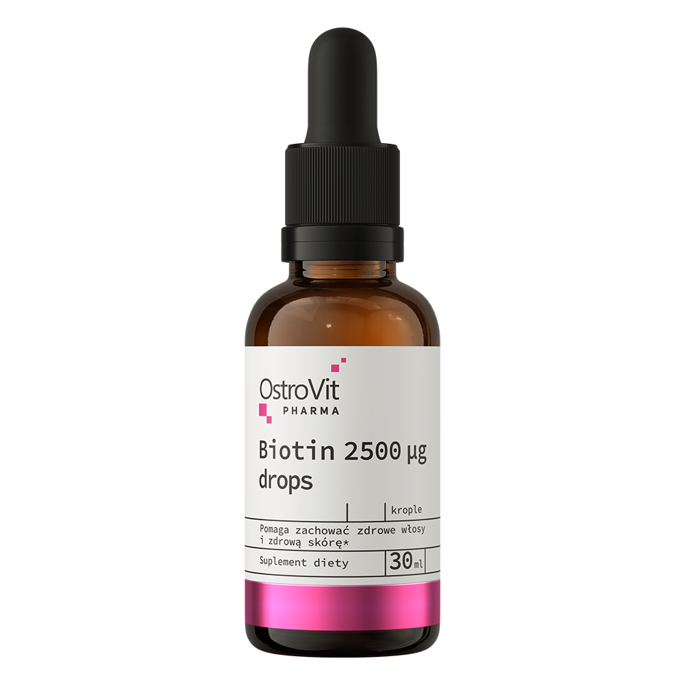 Biotine | Druppels | 2500 µg | 111 Porties | OstroVit Pharma