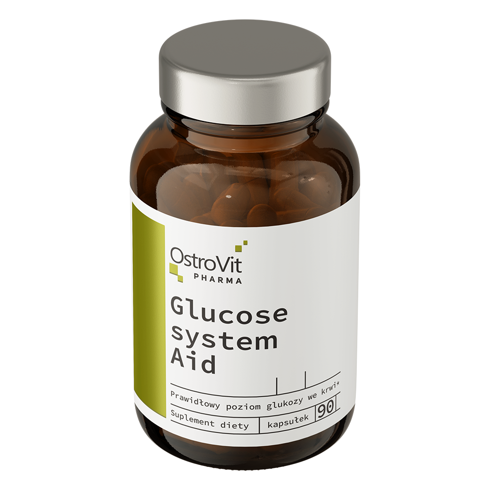 Glucose | Systeem Ondersteuning | 90 Capsules | OstroVit Pharma