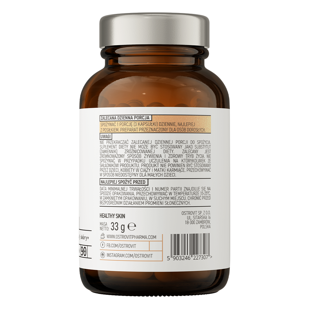 Healthy Skin | Complex | 90 capsules | OstroVit Pharma