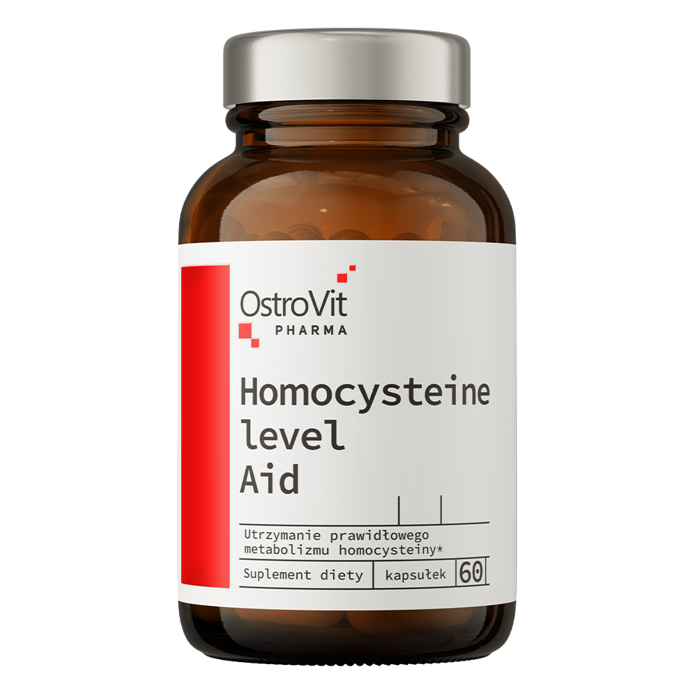 Homocysteine Level Aid | 60 Capsules | OstroVit Pharma