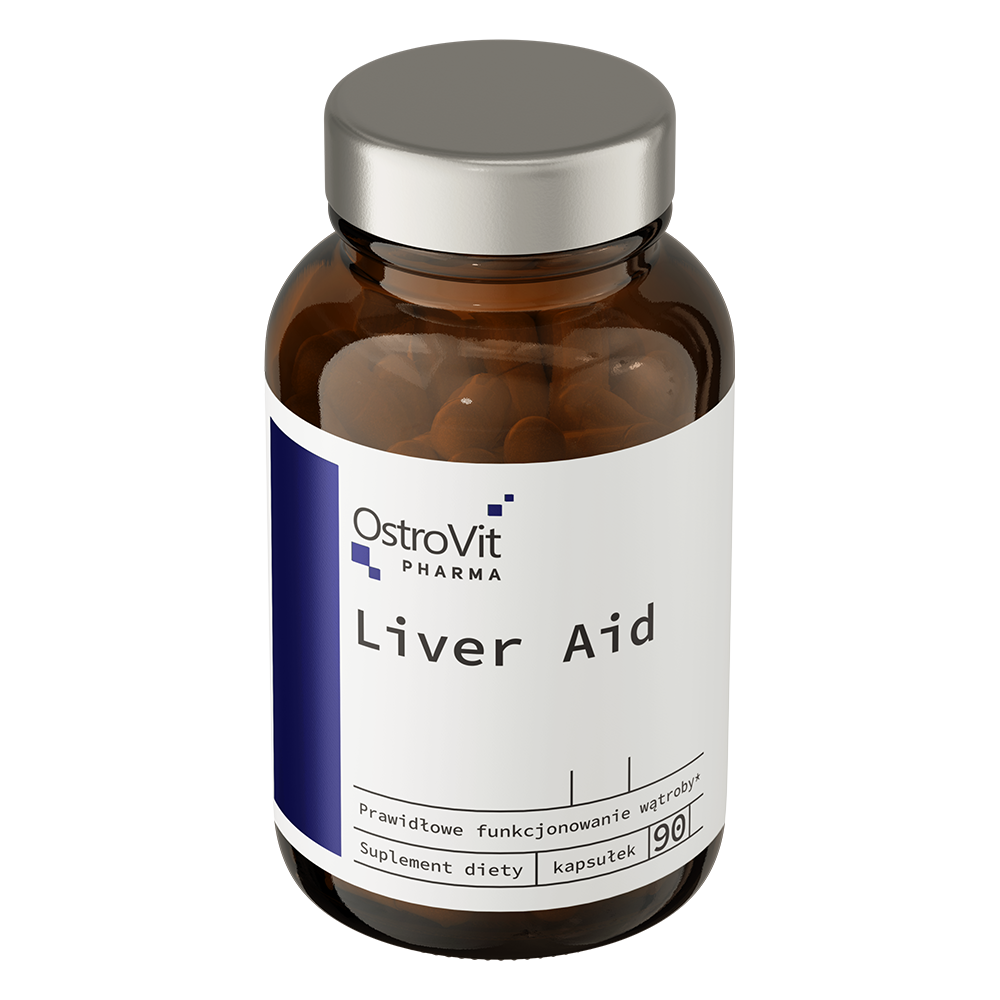 Liver Aid – 90 vegan capsules, 9-in-1 formule | OstroVit Pharma