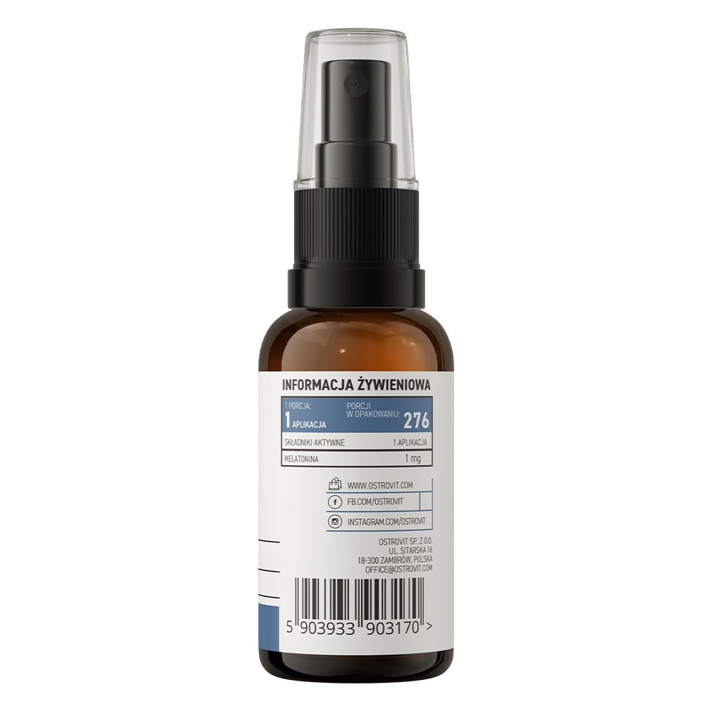 Melatonine spray | 30 ml | OstroVit Pharma