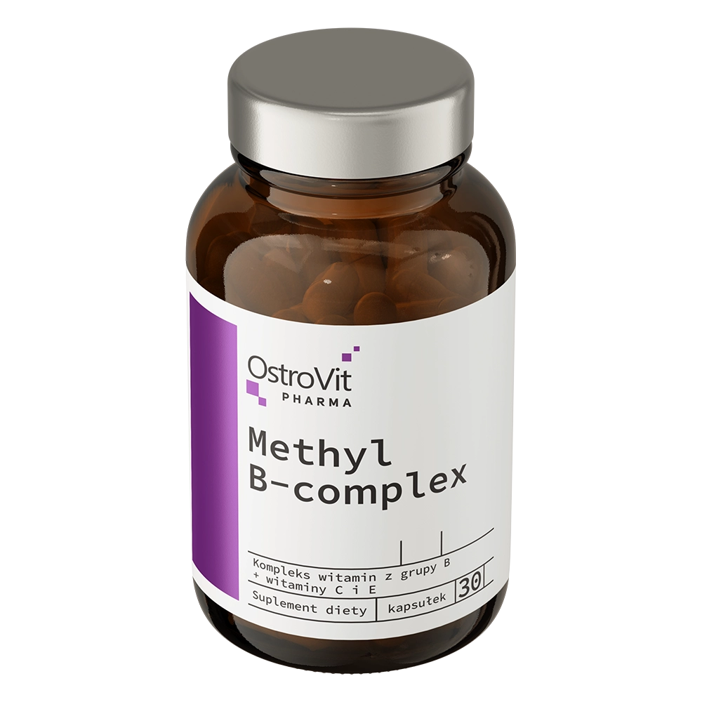 Methyl B-Complex | B,C,E-vitamines | 30 Capsules | OstroVit Pharma