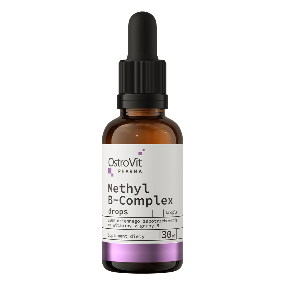 Methyl B-Complex | 8 Soorten B-vitamines | Druppels | 30 ml | OstroVit Pharma