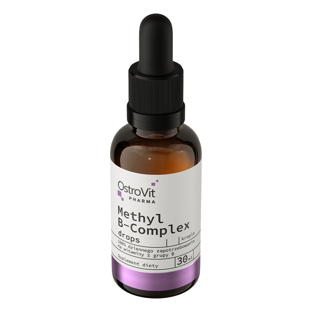 Methyl B-Complex | 8 Soorten B-vitamines | Druppels | 30 ml | OstroVit Pharma