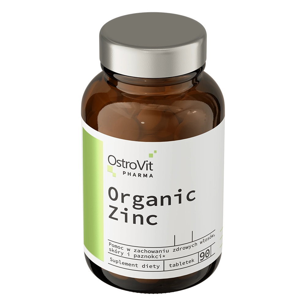 Organic Zinc – 90 vegan tabletten, 15 mg zink (picolinaat) | OstroVit Pharma