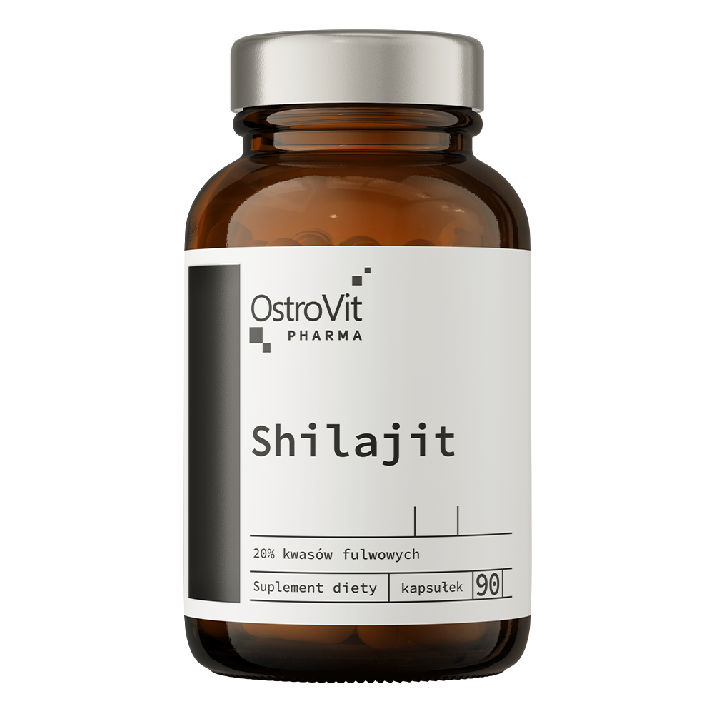 Shilajit – 90 capsules, 250 mg, 20% fulvinezuren | OstroVit Pharma