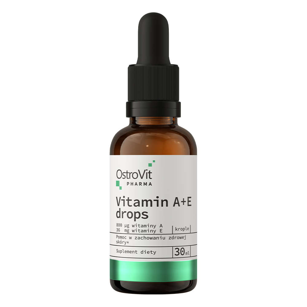 Vitaminen A+E | druppels | 175 Porties | 30 ml | OstroVit Pharma