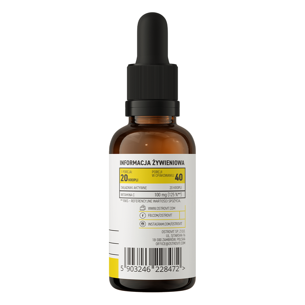 Vitamine C | Druppels | 30 ml | OstroVit Pharma