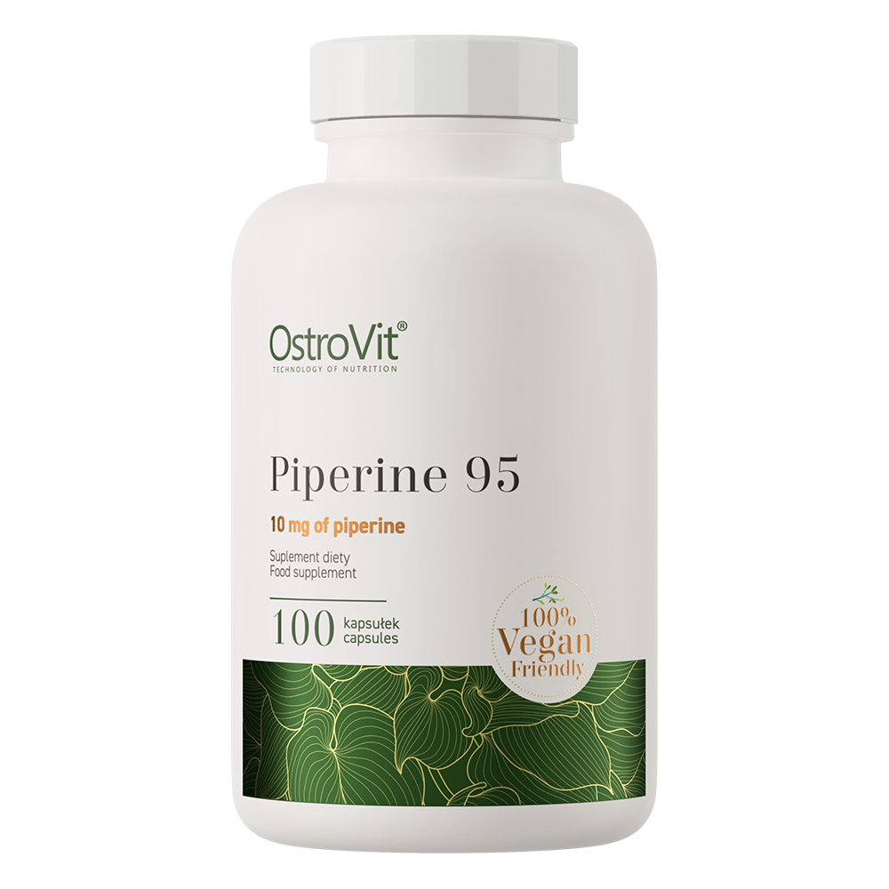 Piperine | Vegan | 100 Vegetarische capsules | 95% Piperine | OstroVit