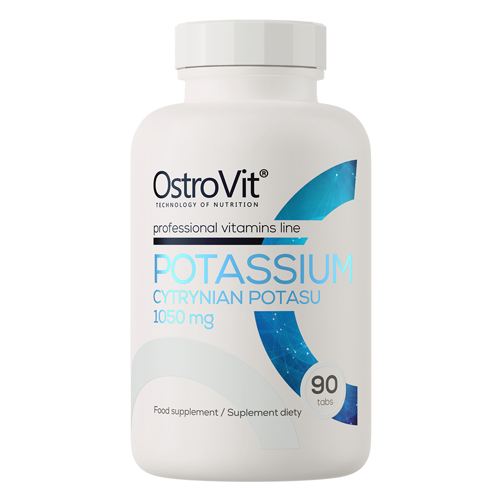 Kalium | Kaliumcitraat | 90 Tabletten | 1050 mg | OstroVit
