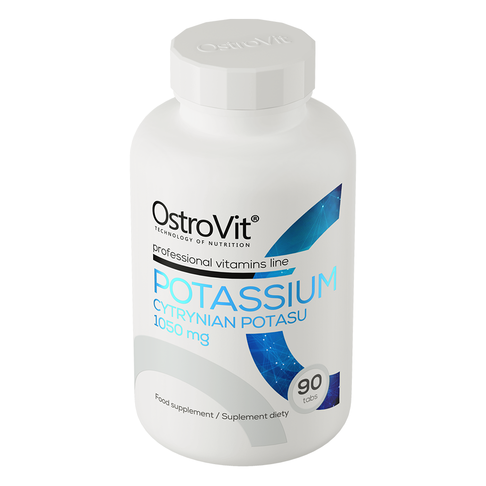 Kalium | Kaliumcitraat | 90 Tabletten | 1050 mg | OstroVit