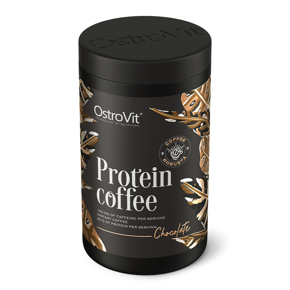 Protein Coffee – 360 g, 20 g eiwit + 150 mg cafeïne | OstroVit