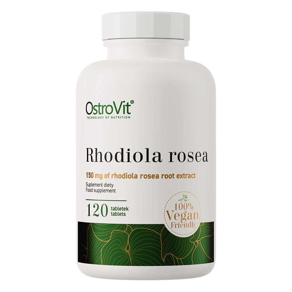 Rhodiola Rosea VEGE – 120 vegan tabletten, 150 mg extract | OstroVit