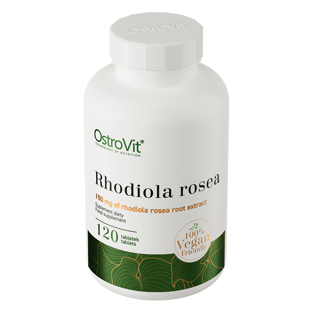 Rhodiola Rosea VEGE – 120 vegan tabletten, 150 mg extract | OstroVit