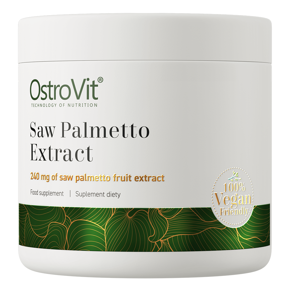 Saw Palmetto Extract – 100 g poeder, 416 porties, Vegan | OstroVit