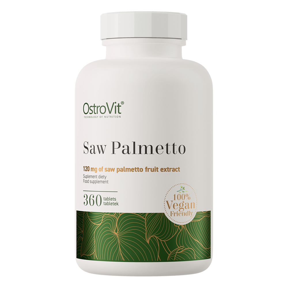 Saw Palmetto VEGE – 360 vegan tabletten, 120 mg per tablet | OstroVit