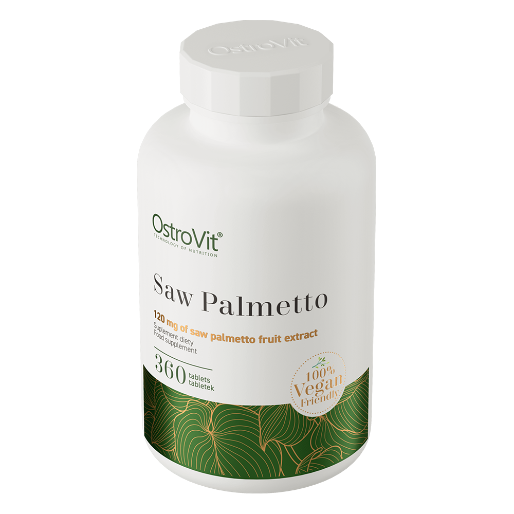 Saw Palmetto VEGE – 360 vegan tabletten, 120 mg per tablet | OstroVit